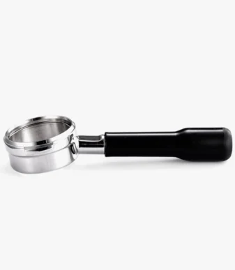 58 mm Portafilter w/plastic black handle